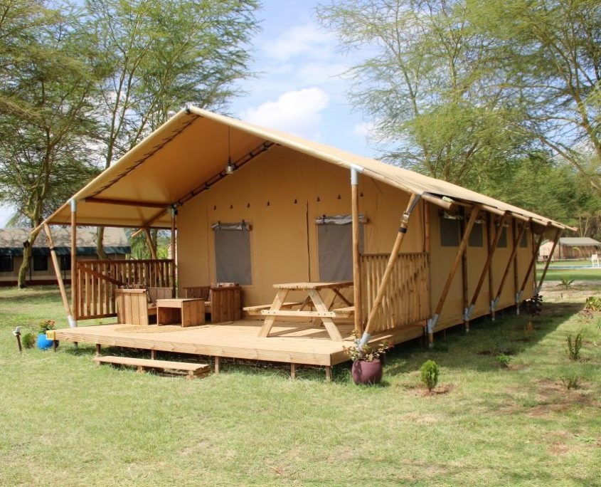 A spacious tent at Africa Safari Lake Manyara Lodge