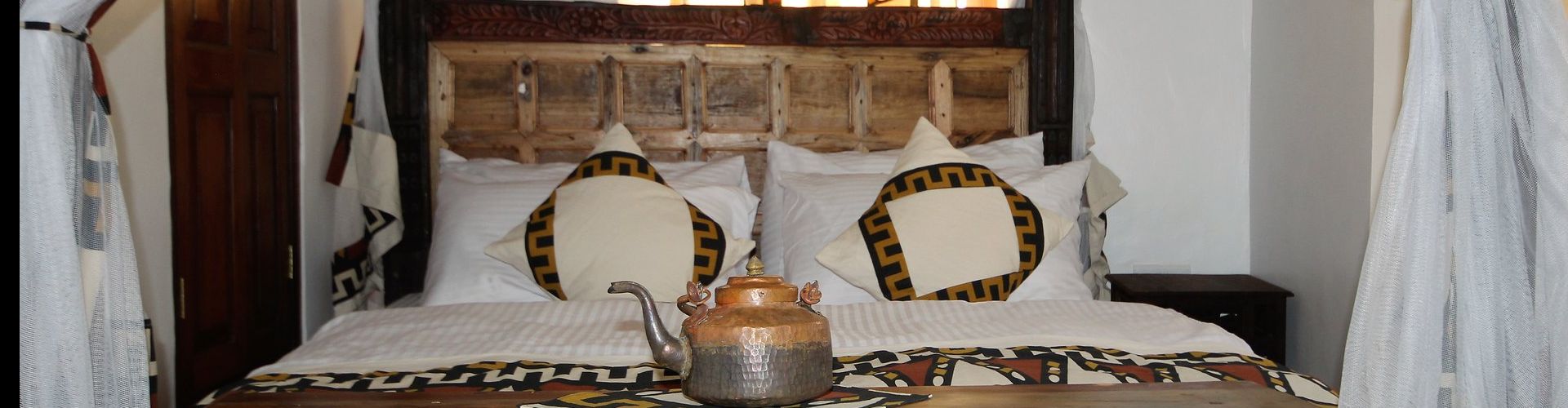 King Size Bed in Shaba Boutique accommodation in Zanzibar Stone Town