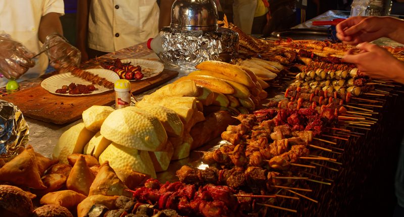 Exotic food will be served during your Spice Tour